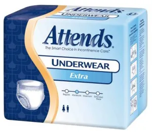 Attends Underwear Extra Absorbency, Attends Prtv Undwr Xtra Sz Xl, (1 PACK, 14 EACH)