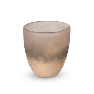 Aurora Organic Glass Vase, Medium, Set of 4