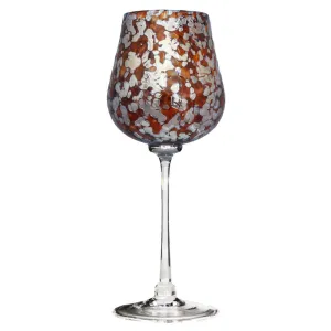 Aurora Silver Wine Glass