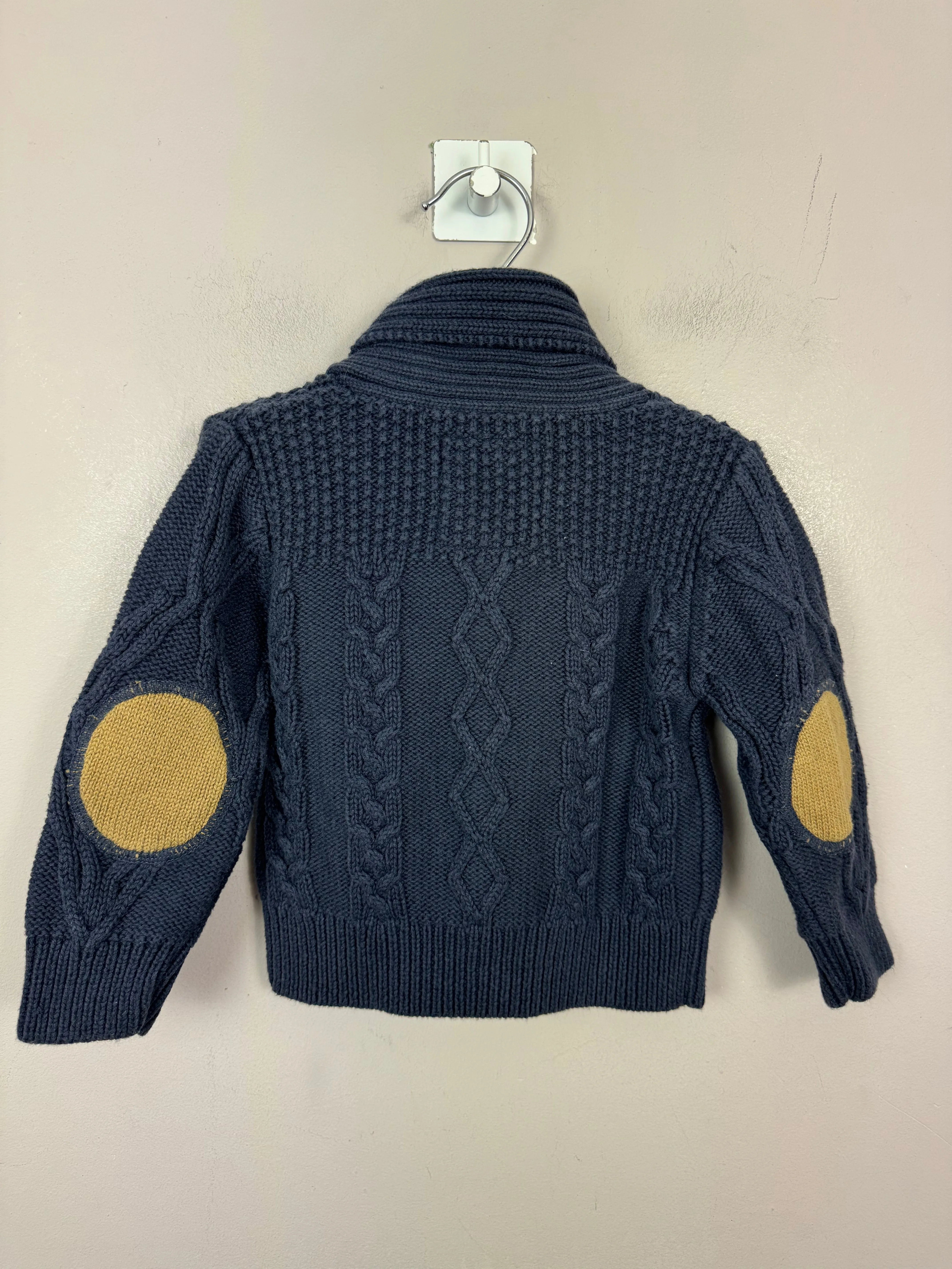 Autograph Navy Cardigan 6-9m