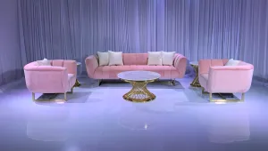AVENUE SOFA GROUPING 1 - BLUSH
