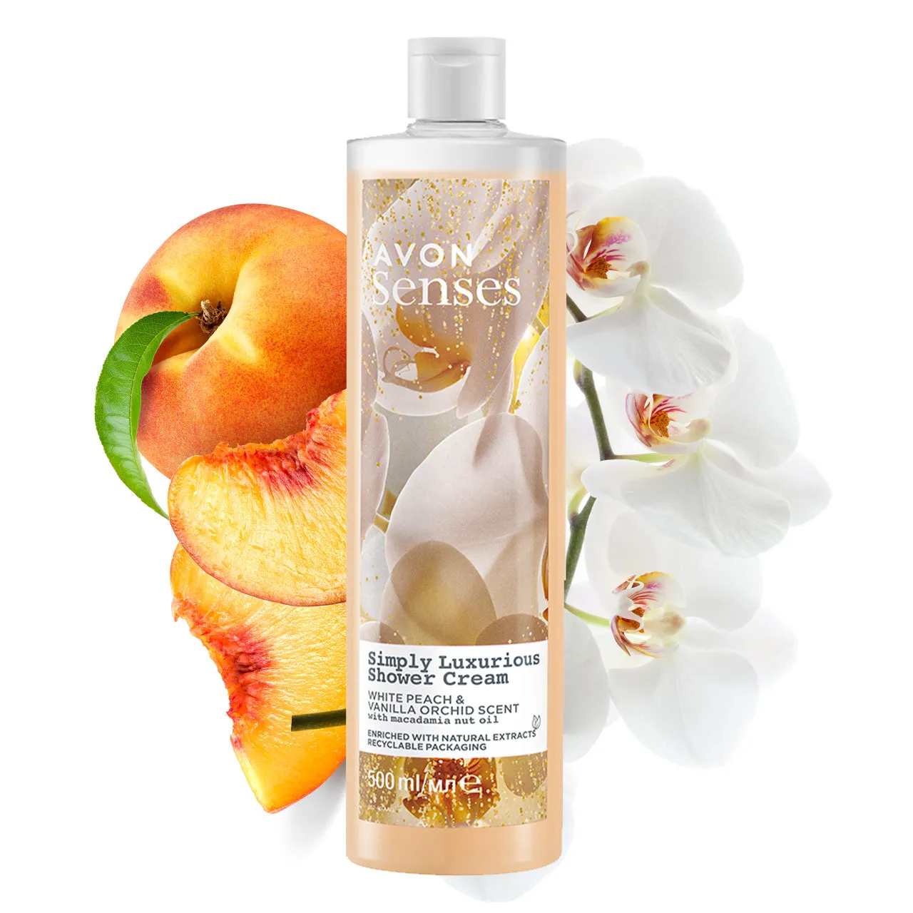 Avon Senses Simply Luxurious Shower Gel 500 mL