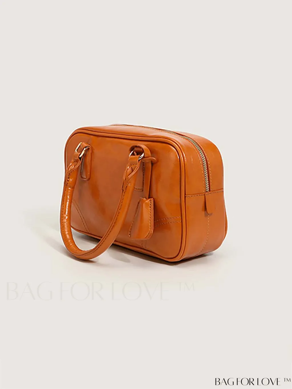 BagForLove - Chic Solid Color PU Leather Boston Bag - Perfect for Fashionable Style