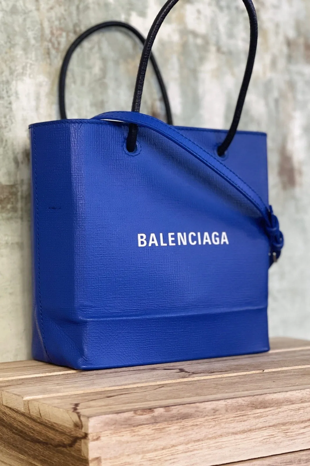 Balenciaga North South Shopping Small Crossbody Bag