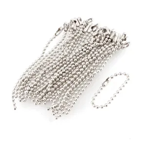 Ball Chain Key Rings
