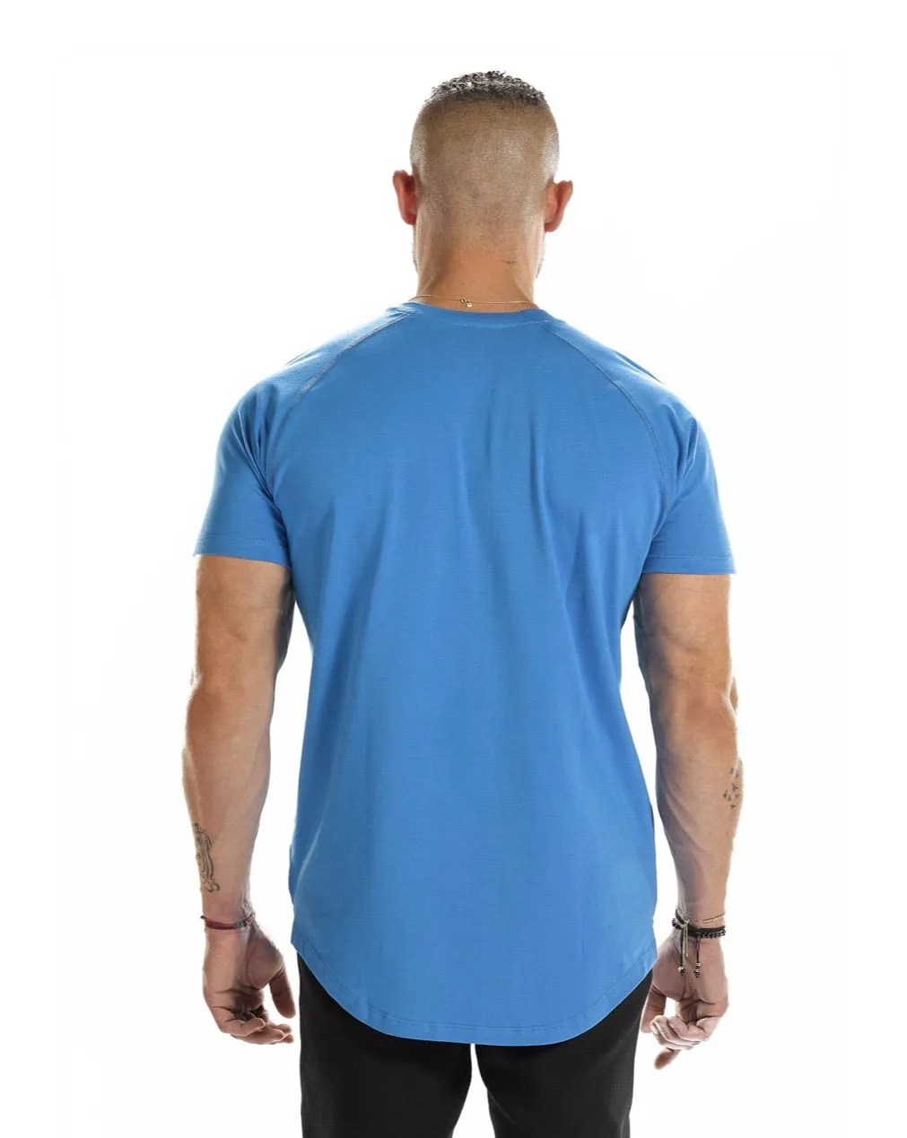Bar-Basic Raglan T-shirt [Cotton/Lycra]