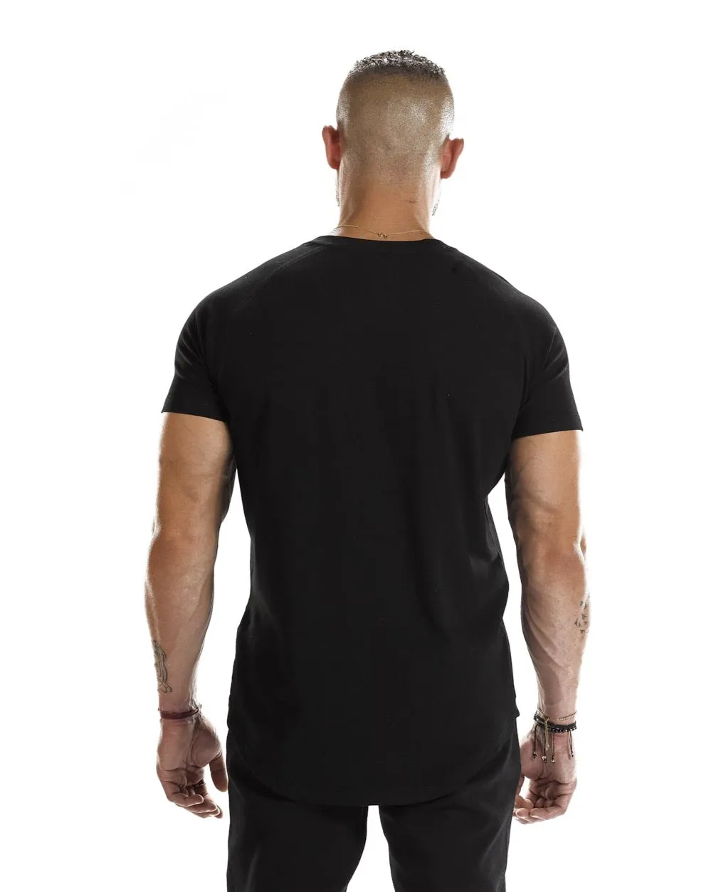 Bar-Basic Raglan T-shirt [Cotton/Lycra]