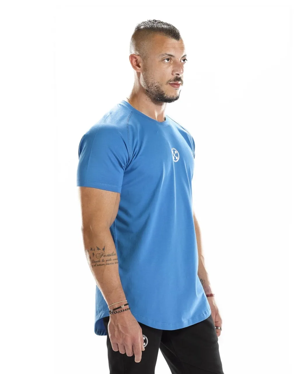 Bar-Basic Raglan T-shirt [Cotton/Lycra]