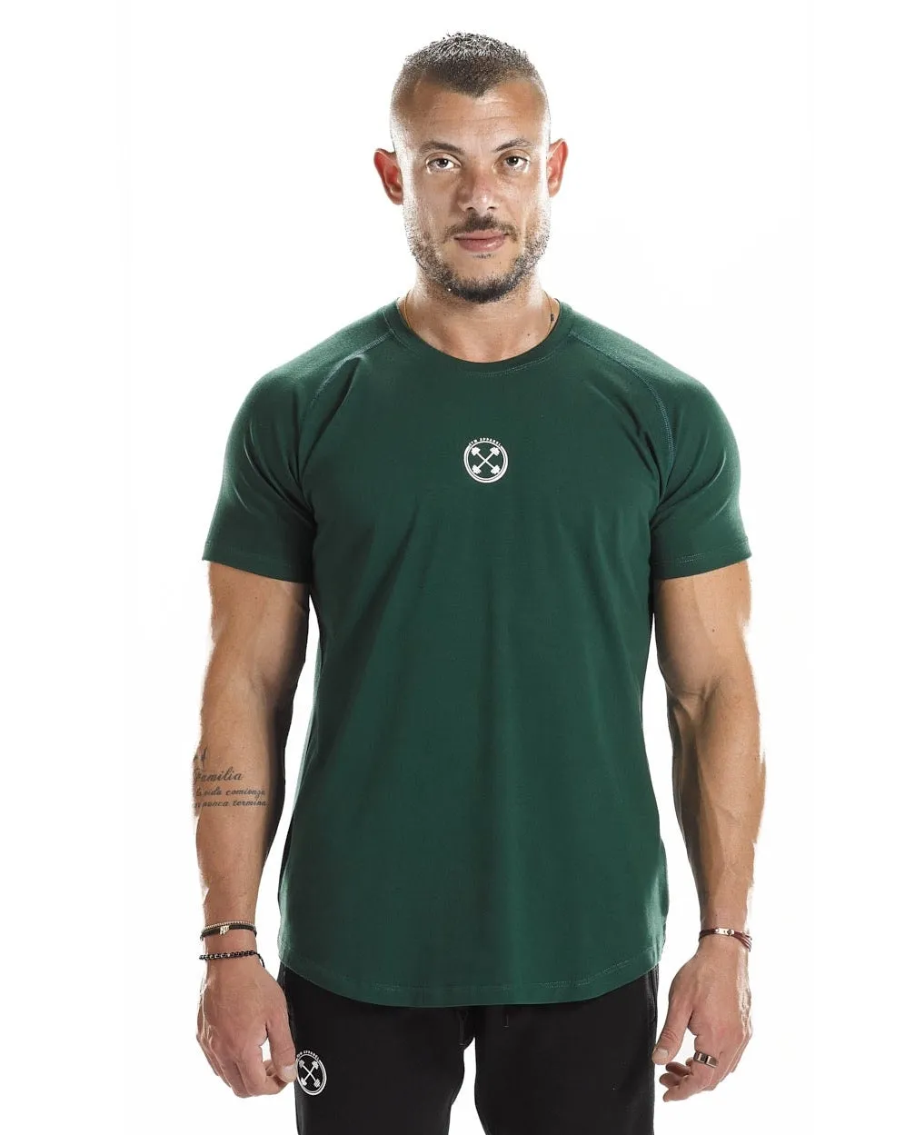 Bar-Basic Raglan T-shirt [Cotton/Lycra]