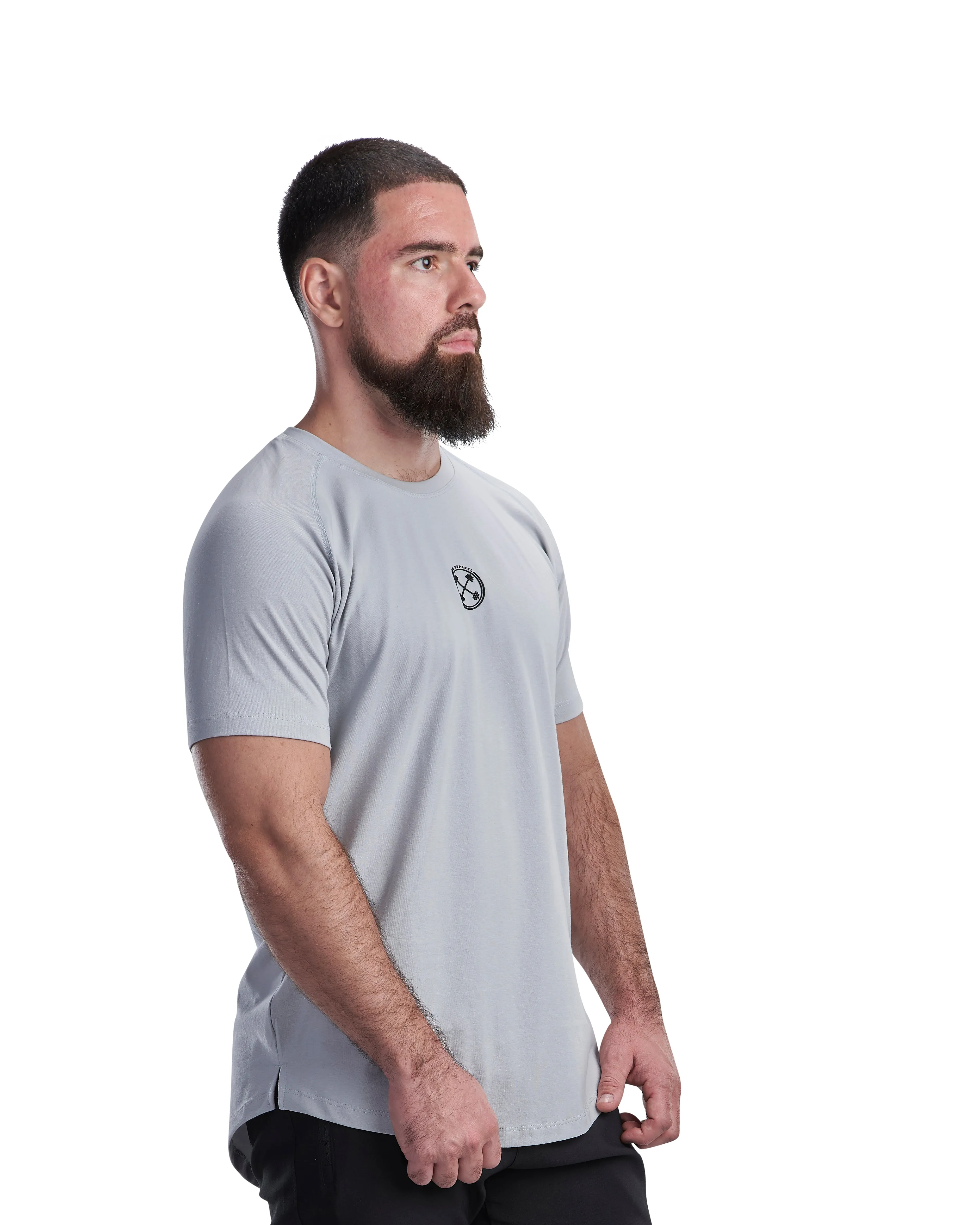 Bar-Basic Raglan T-shirt [Cotton/Lycra]