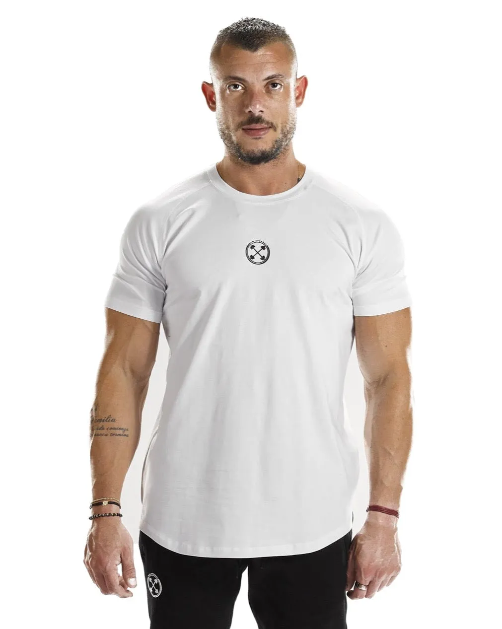 Bar-Basic Raglan T-shirt [Cotton/Lycra]