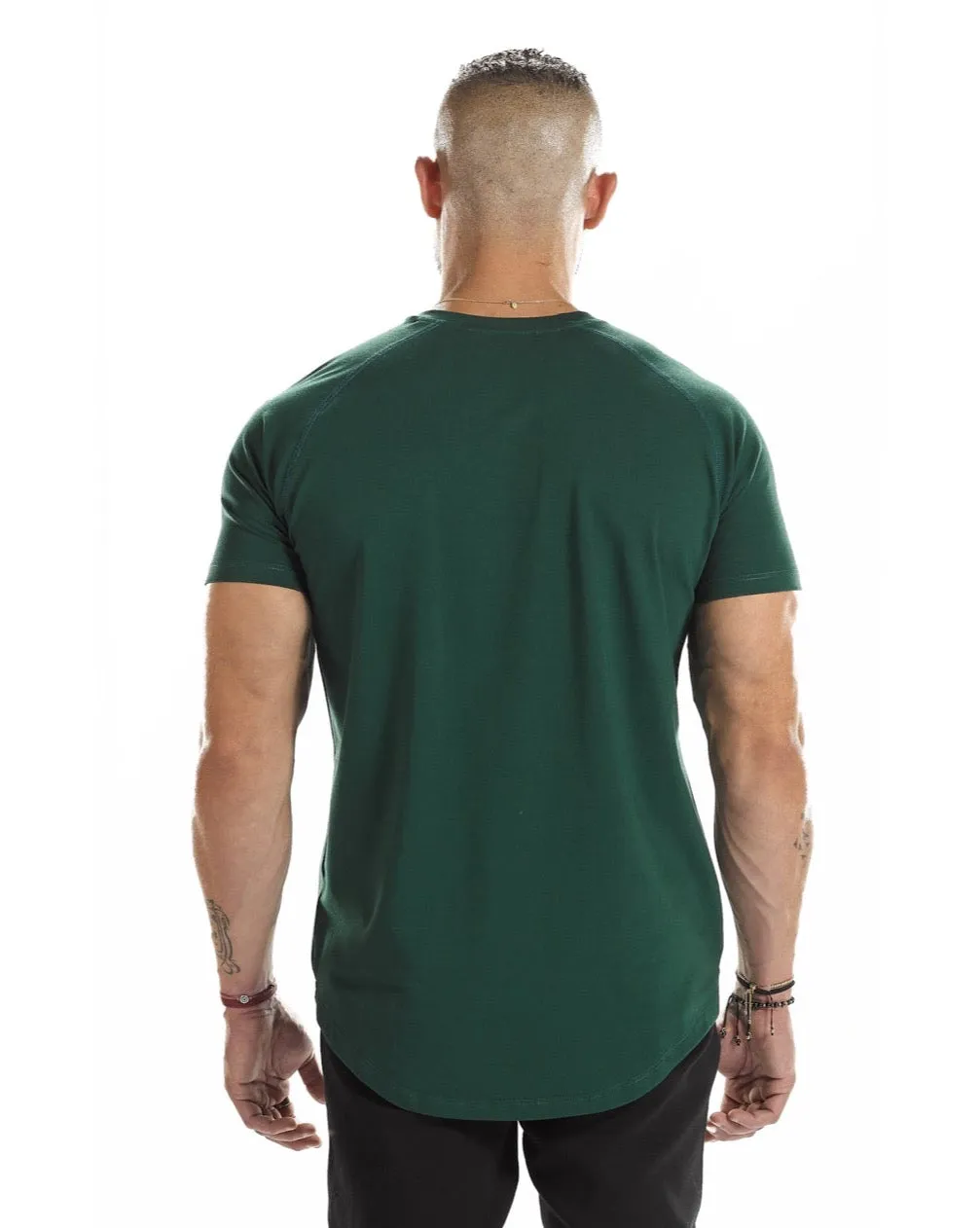 Bar-Basic Raglan T-shirt [Cotton/Lycra]