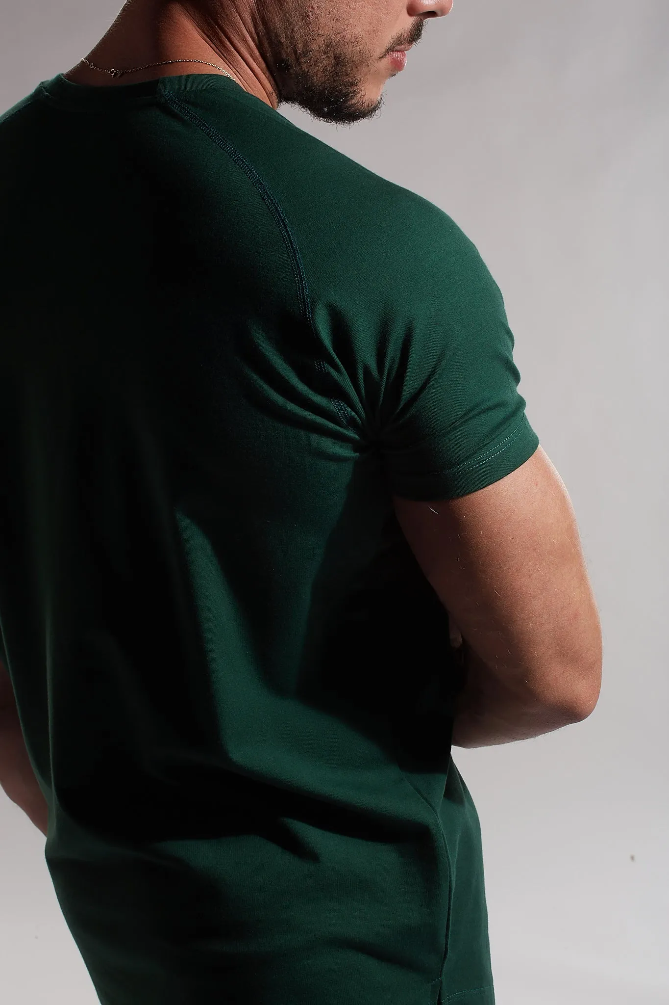 Bar-Basic Raglan T-shirt [Cotton/Lycra]