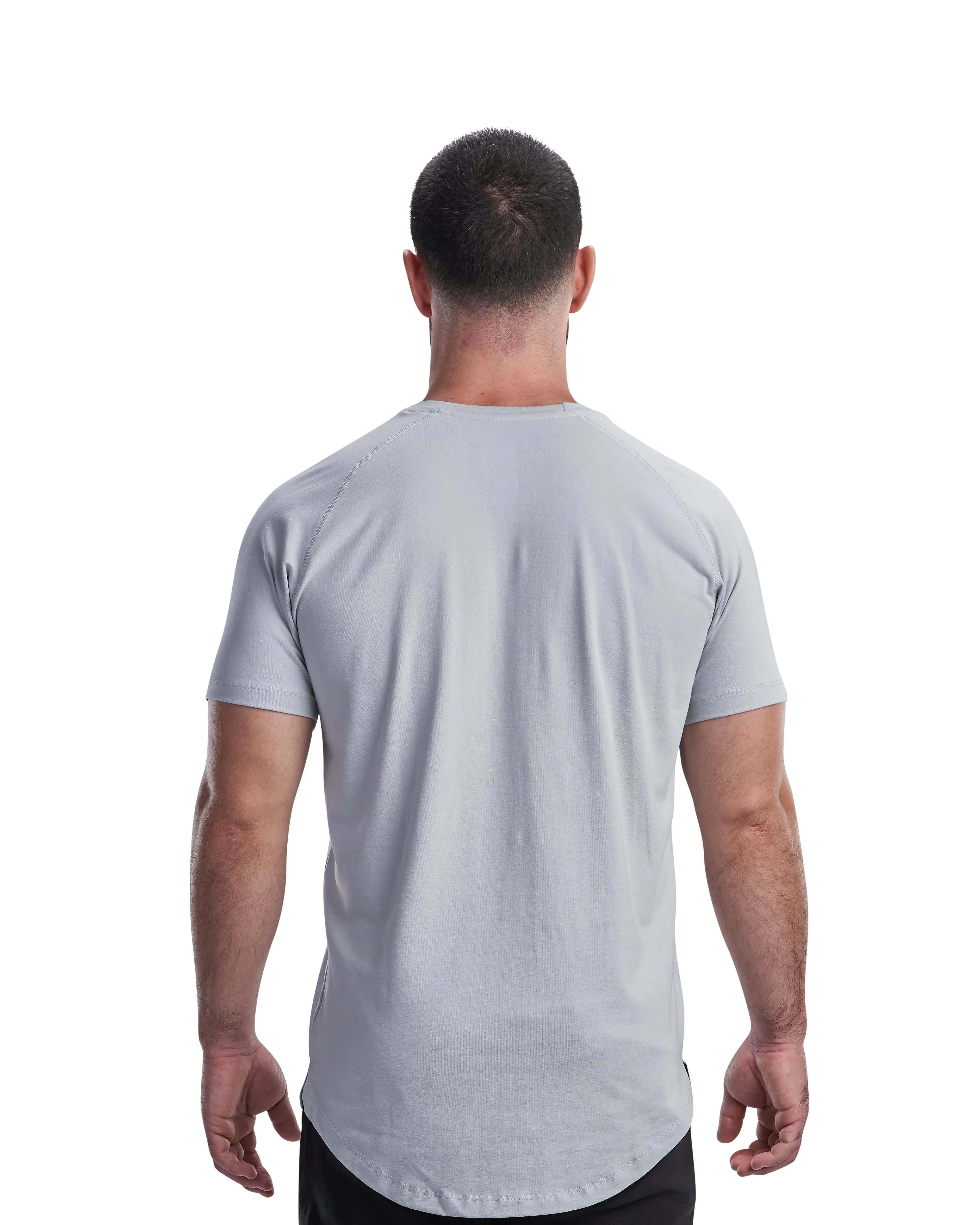 Bar-Basic Raglan T-shirt [Cotton/Lycra]