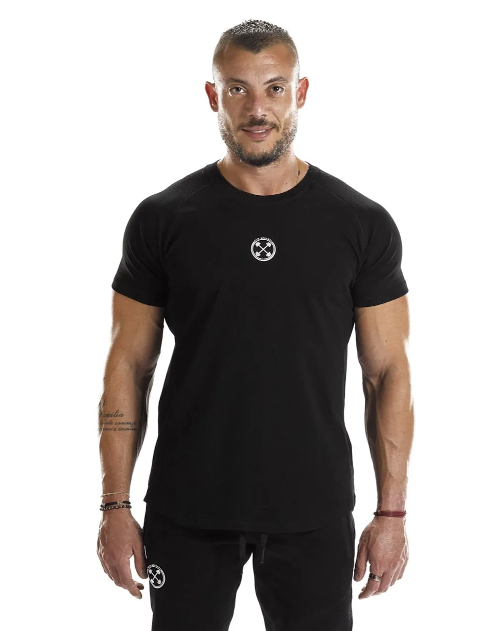 Bar-Basic Raglan T-shirt [Cotton/Lycra]