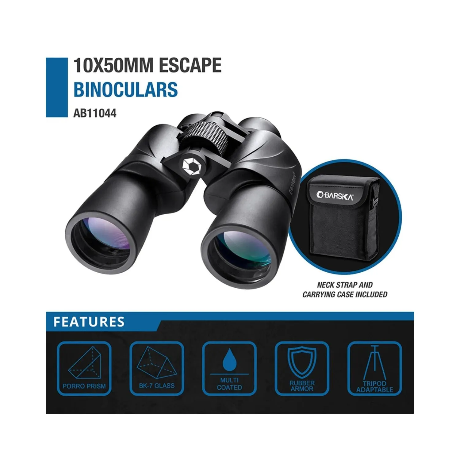 Barska 10x50mm Escape Binoculars