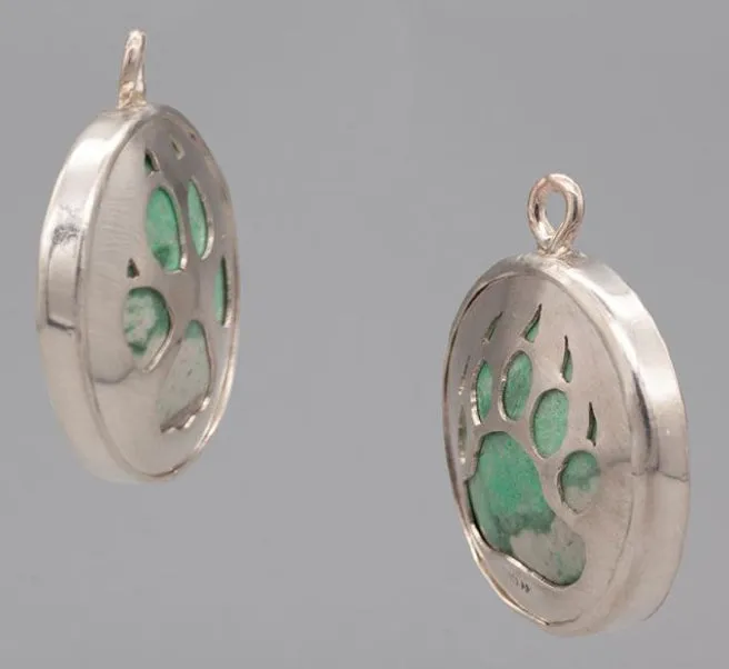 Bear and Wolf Paw Charm