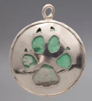Bear and Wolf Paw Charm