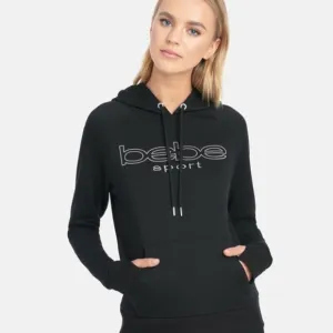 Bebe Sport Embroidered Logo Hoodie XL