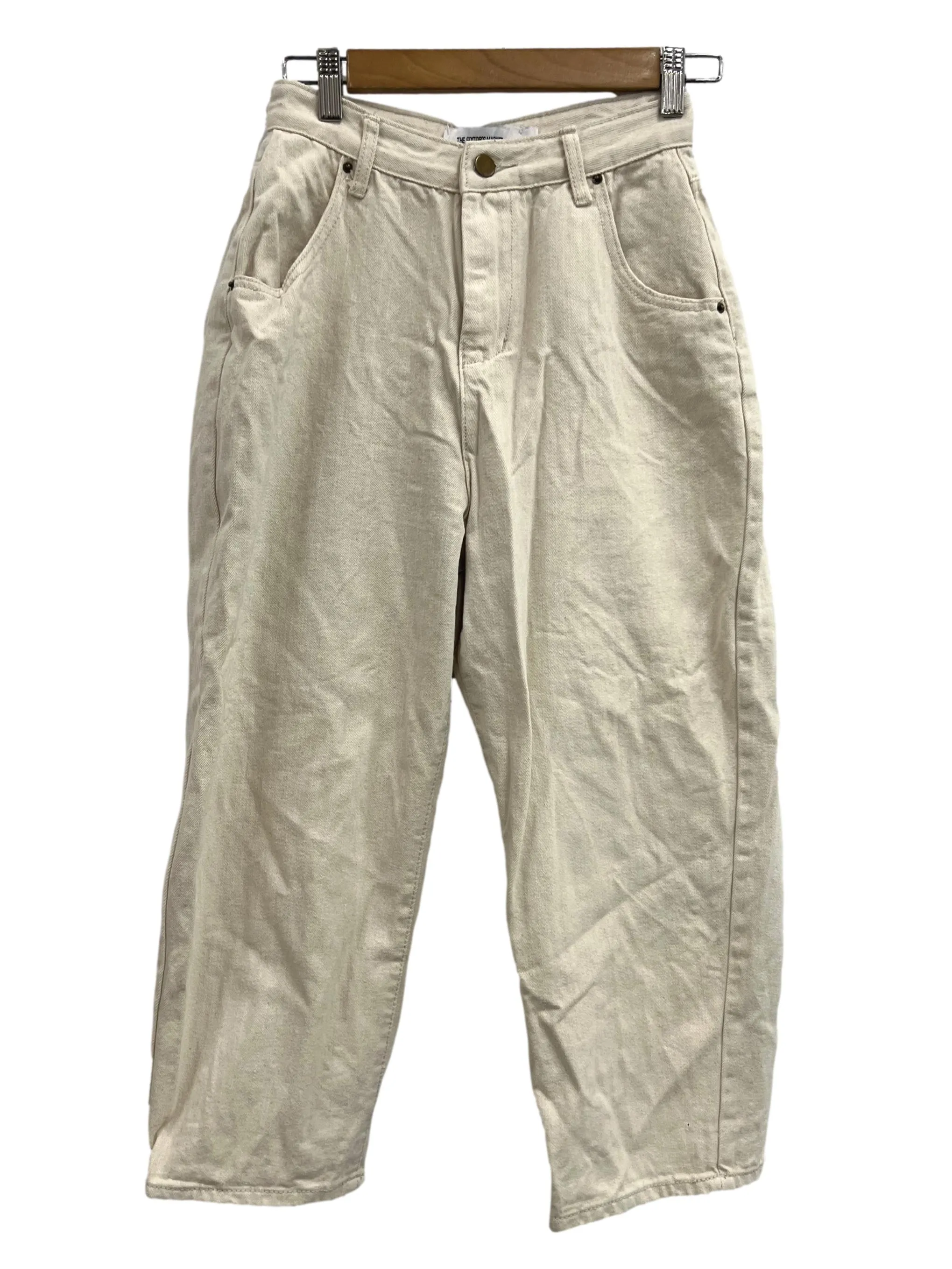 Beige Denim Jeans TEM