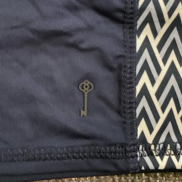 BELYN KEYSide Panel Skort With Pockets in Skyline Print
