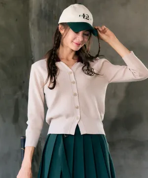 BENECIA 12 Minimal hachi collar - Beige