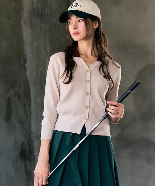 BENECIA 12 Minimal hachi collar - Beige