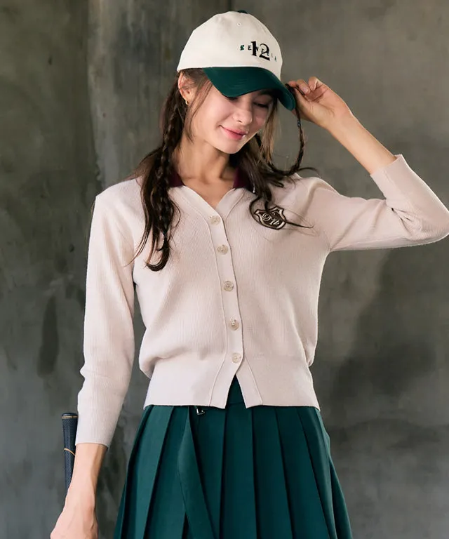 BENECIA 12 Minimal hachi collar - Beige
