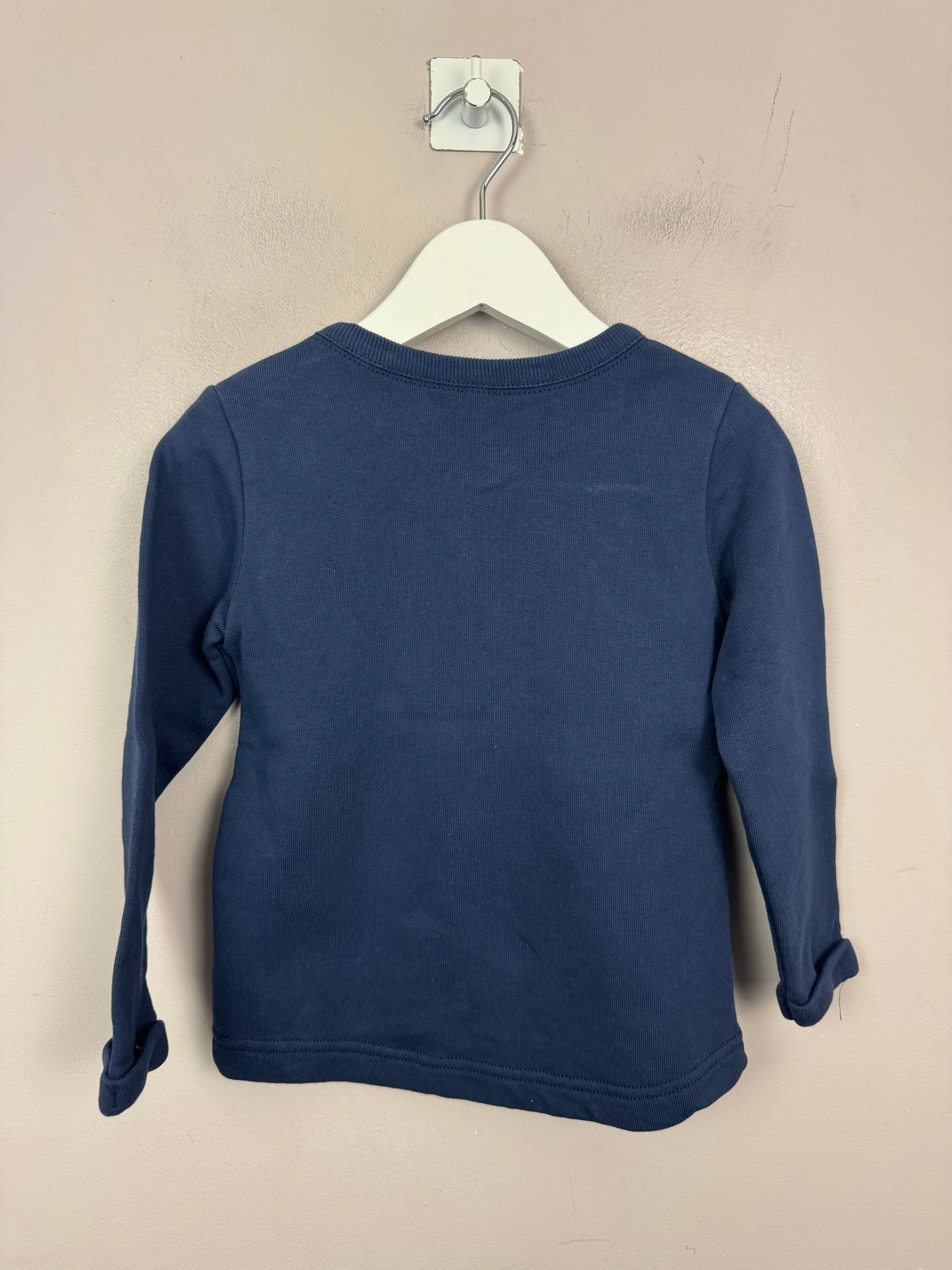Benetton Navy Sweatshirt 2y