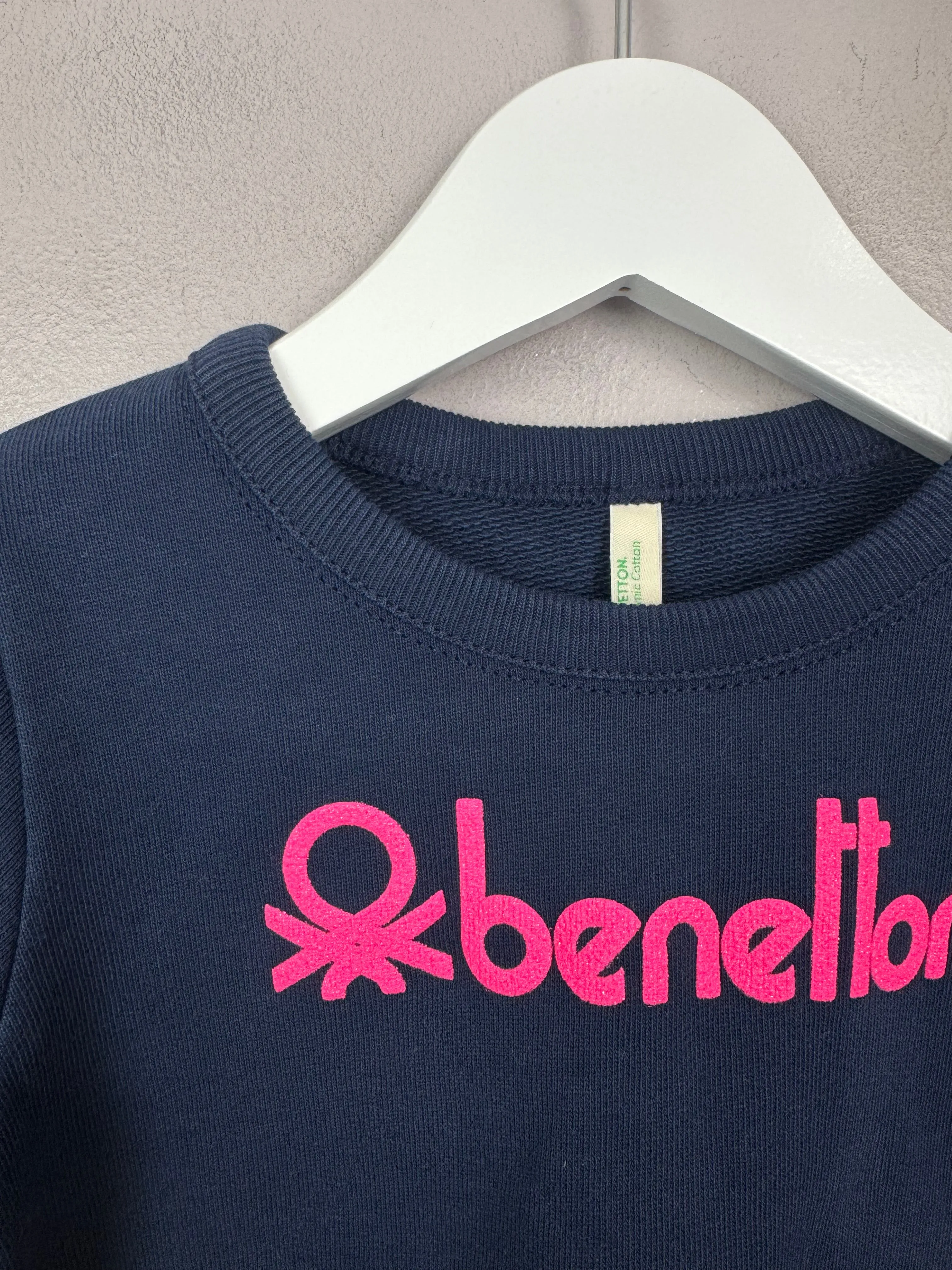 Benetton Navy Sweatshirt 2y