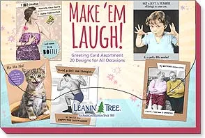 BGAST90789 Cards: 20 Blank Assortment - Make Em Laugh