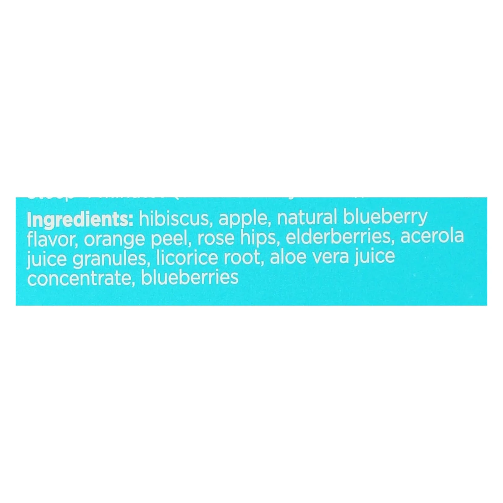 Bigelow Tea Tea - Blueberry Aloe Radiate Beauty - Case Of 6 - 18 Bag