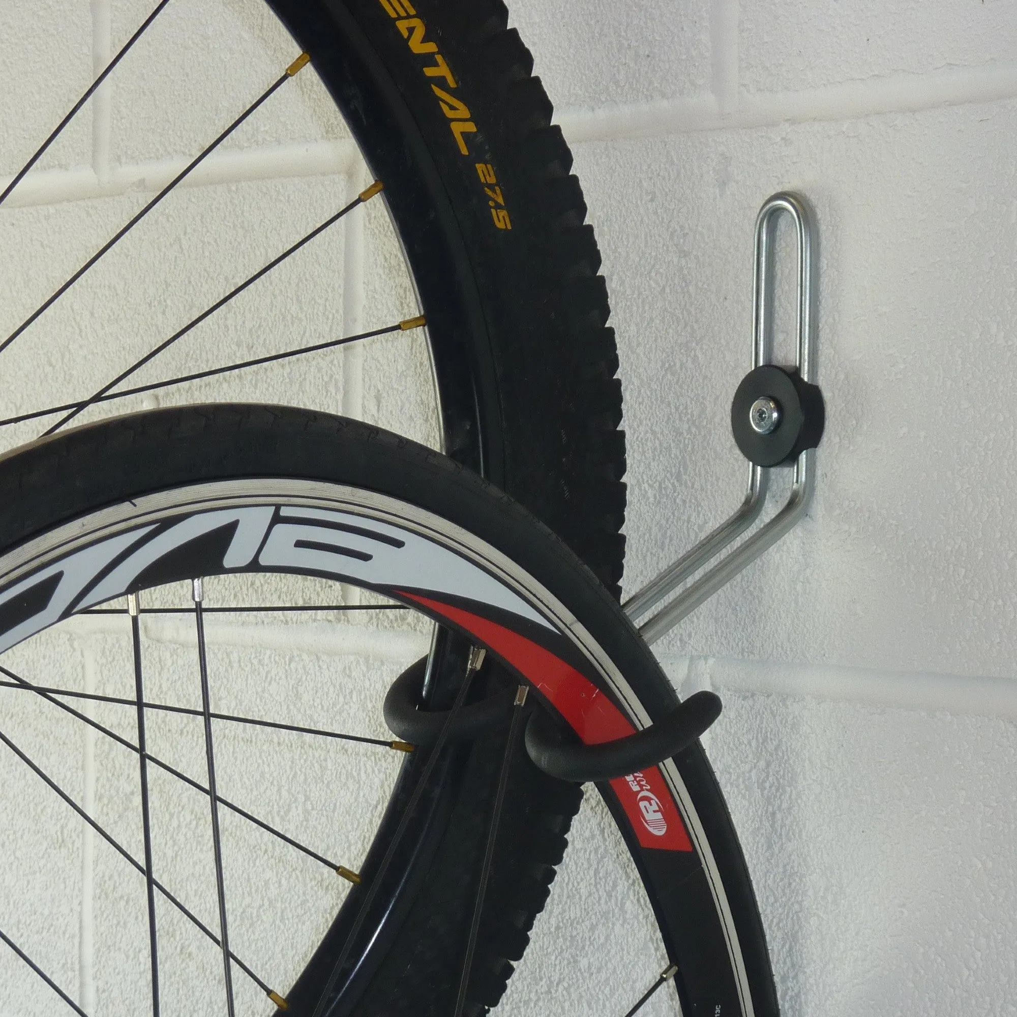 Bike wall hook for 2 bikes. GearHooks® B2