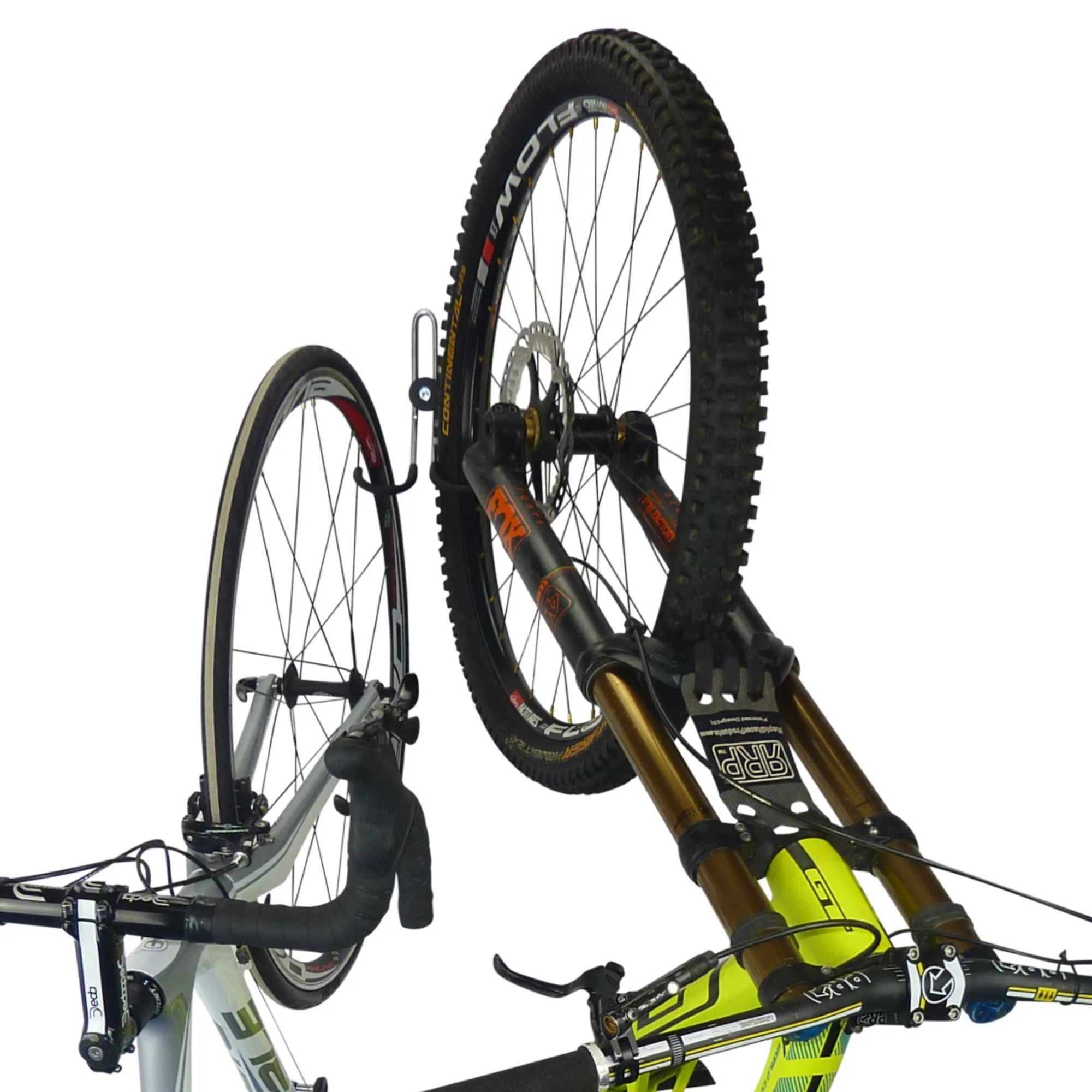 Bike wall hook for 2 bikes. GearHooks® B2