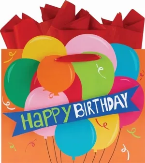 Birthday Banner Medium Square Bag
