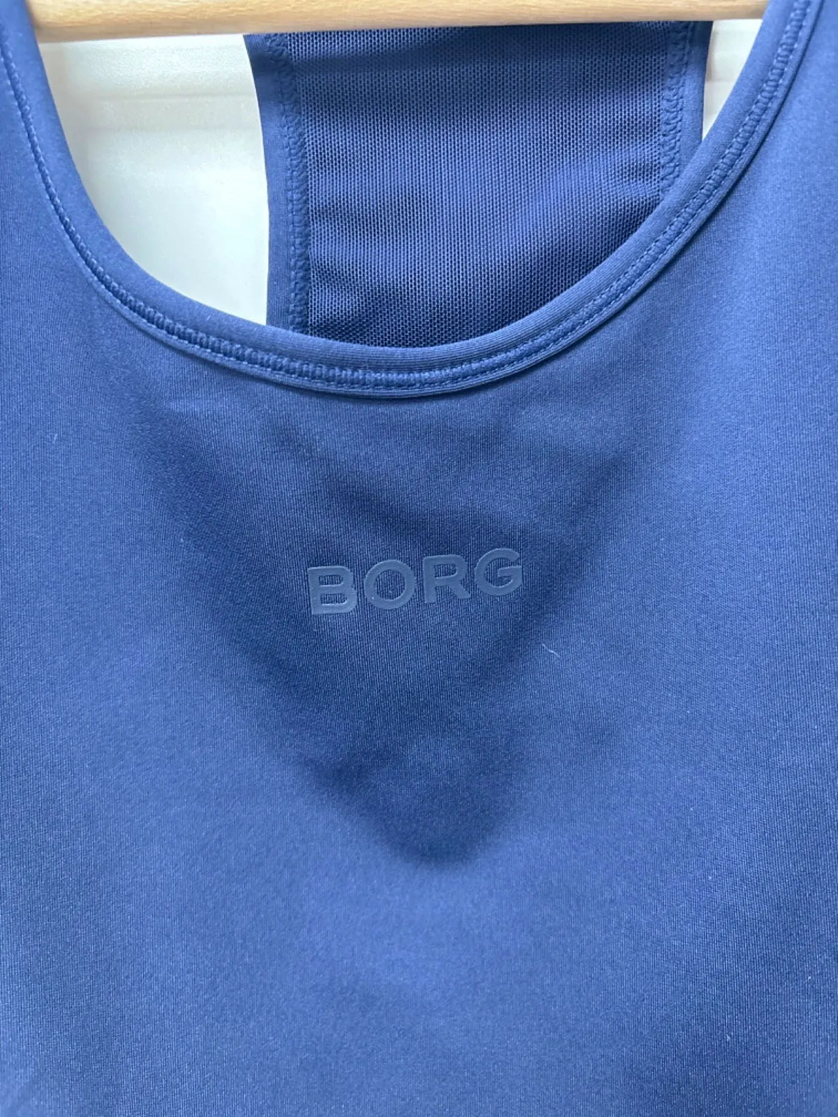 Björn Borg Navy Borg Crop Tank UK S