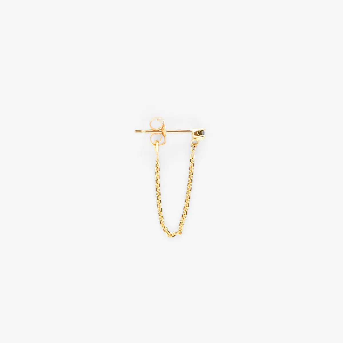 Black Diamond Sprinkle Earring | E9401BK