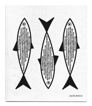 Black Fish Dishcloth