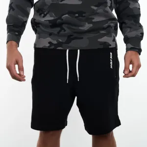 Black Shorts Double Bone Urban Collection