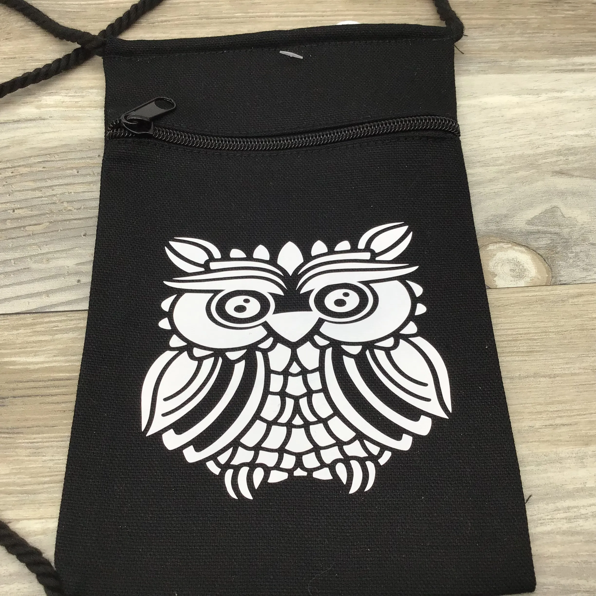 Black Tassel Sling Bag