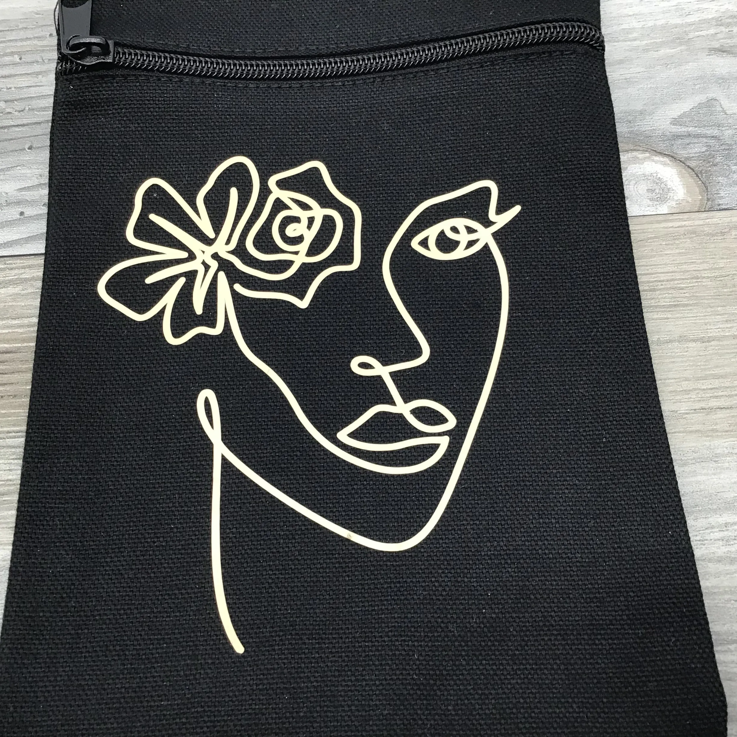 Black Tassel Sling Bag