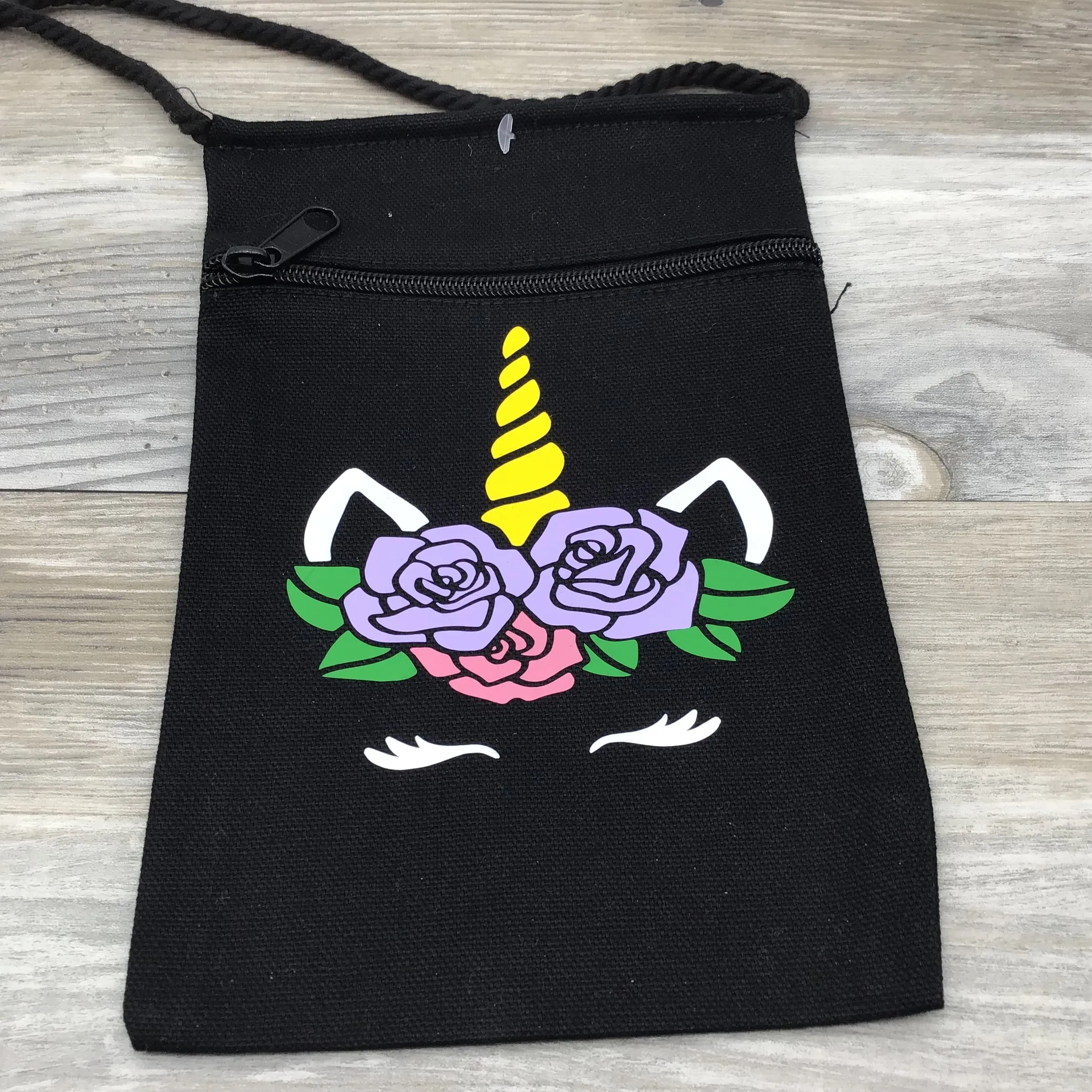 Black Tassel Sling Bag