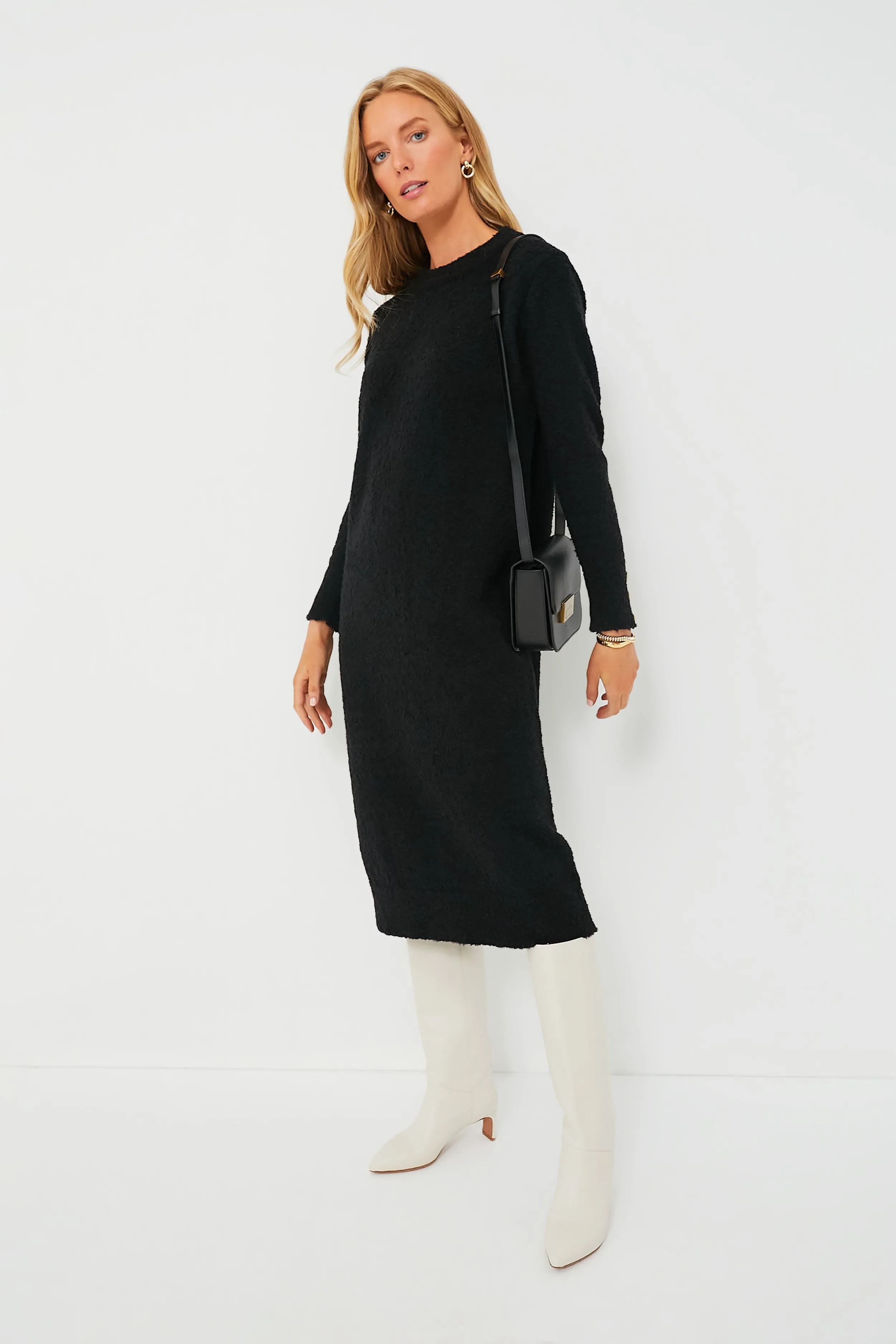 Black Vachetta Desi Bag