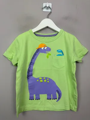 Bluezoo dinosaur t-shirt 3-4y