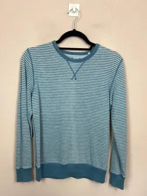 Boden blue stripe crew Jumper 11-12y