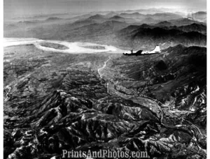 BOEING B29 Plane over KOREA  2585