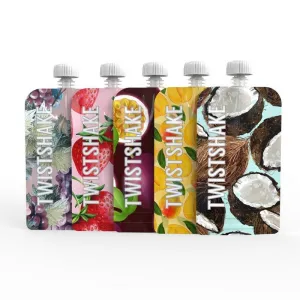 Bolsas Twistshake Squeeze Bags 220ml 5 uns