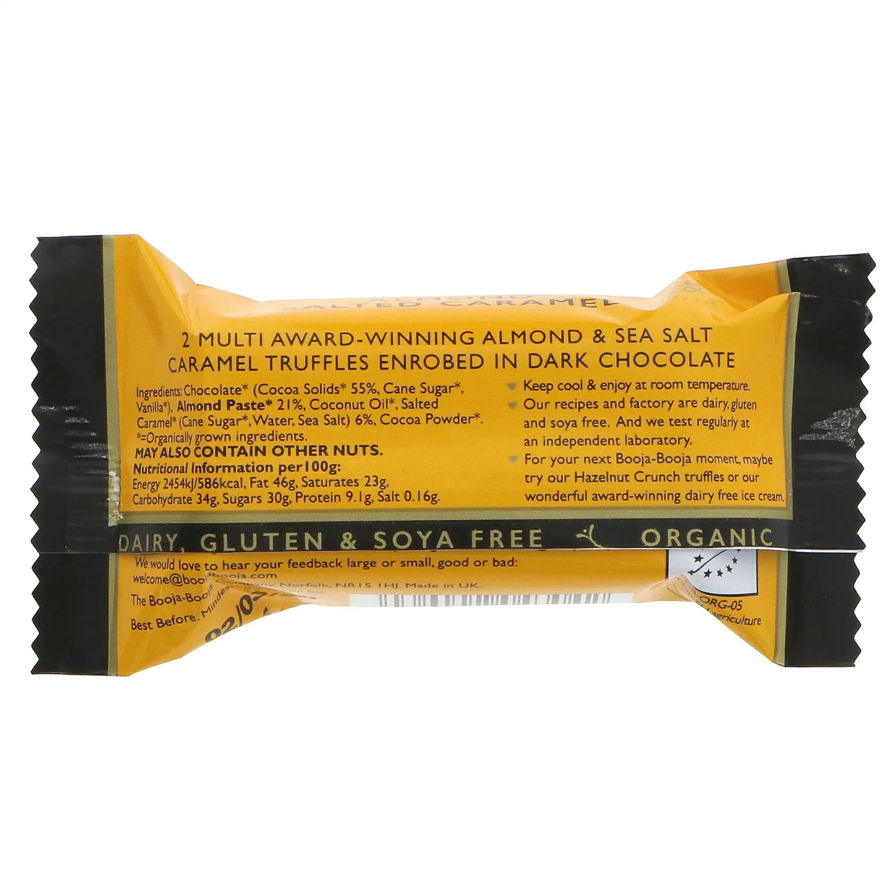 Booja-booja | Almond Salted Caramel Truffles | 23G