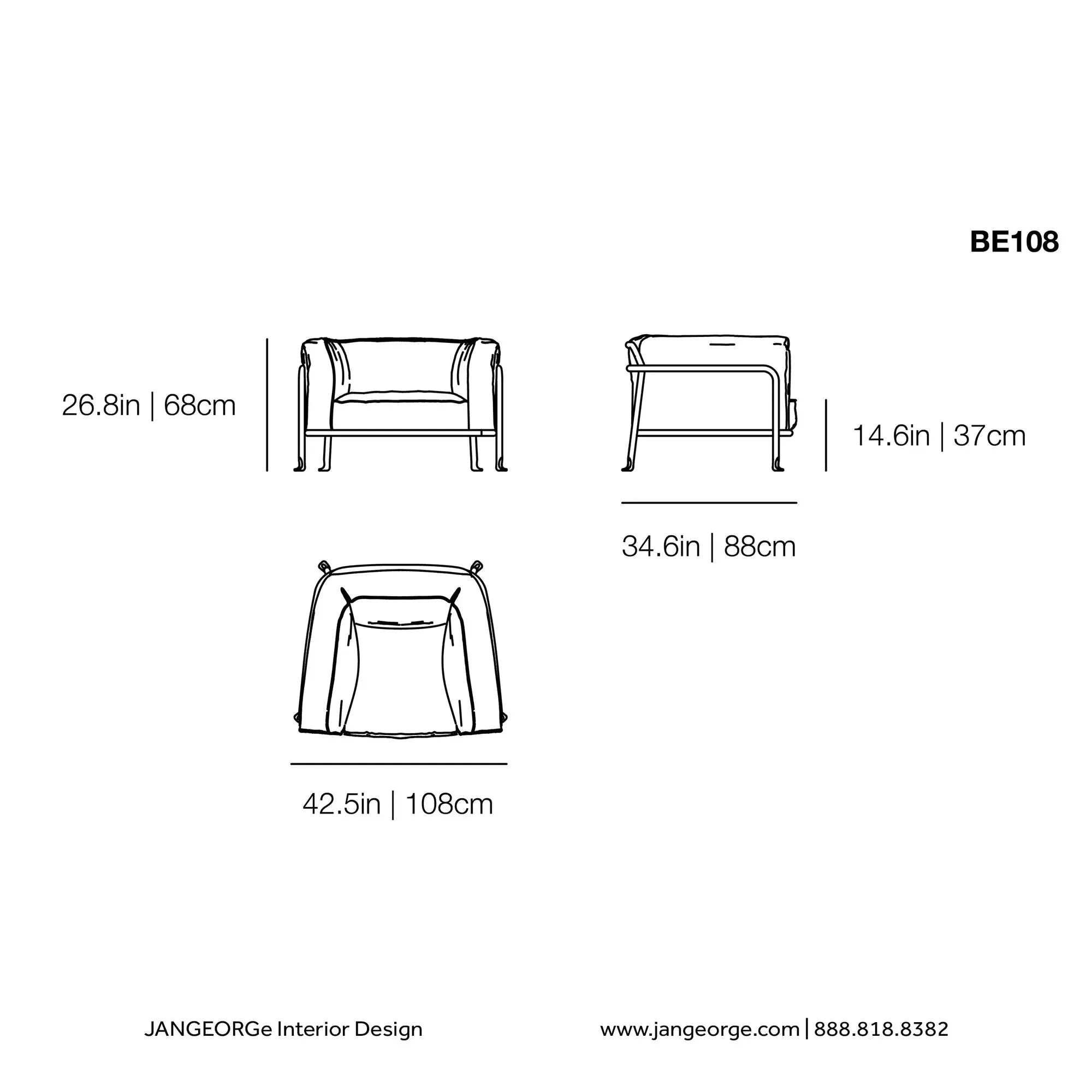 Borea - Outdoor Armchair