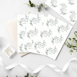 Botanical Free Text Sticker Set